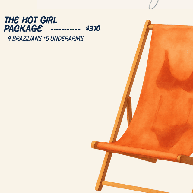 The hot girl package at Sugaring By Eva in Camphill, PA